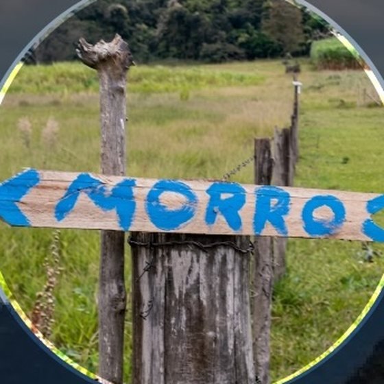 Morro Pelado, a 3,5 km da Pousada Reserva Cambucá