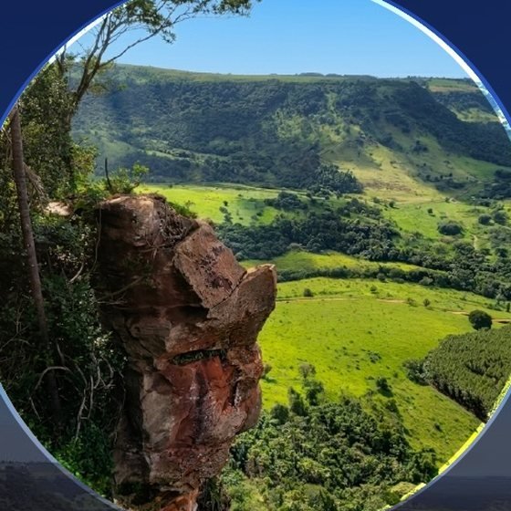 Pedra do Gorila, a 20 km da Pousada Reserva Cambucá